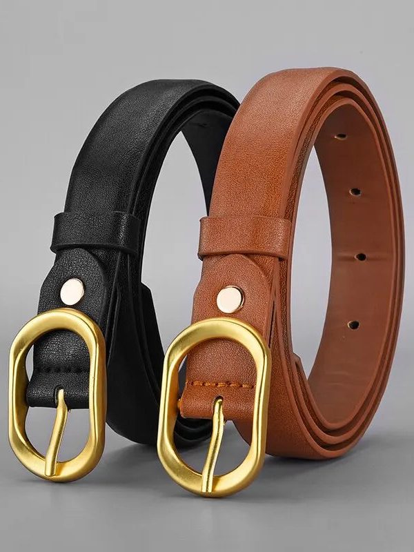 Golden Buckle Belt