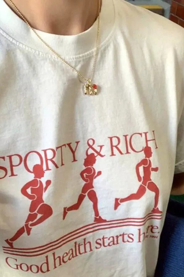 Good Health Starts Sport Graphic Tee