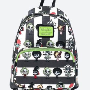 Goth Beetlejuice Backpack
