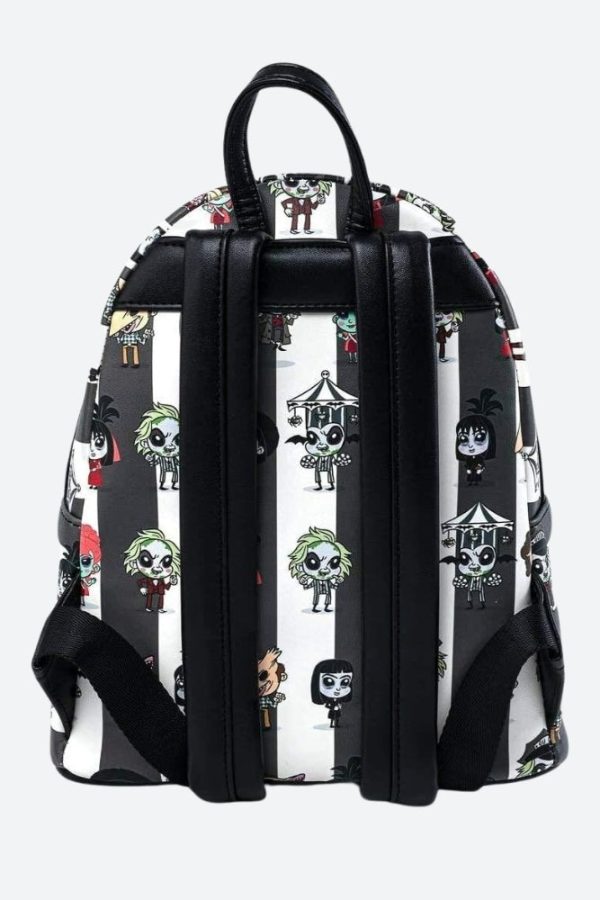 Goth Beetlejuice Backpack