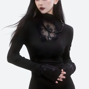 Goth Cross Top