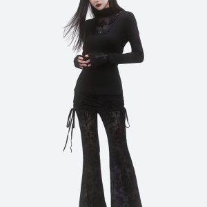 Goth Cross Top