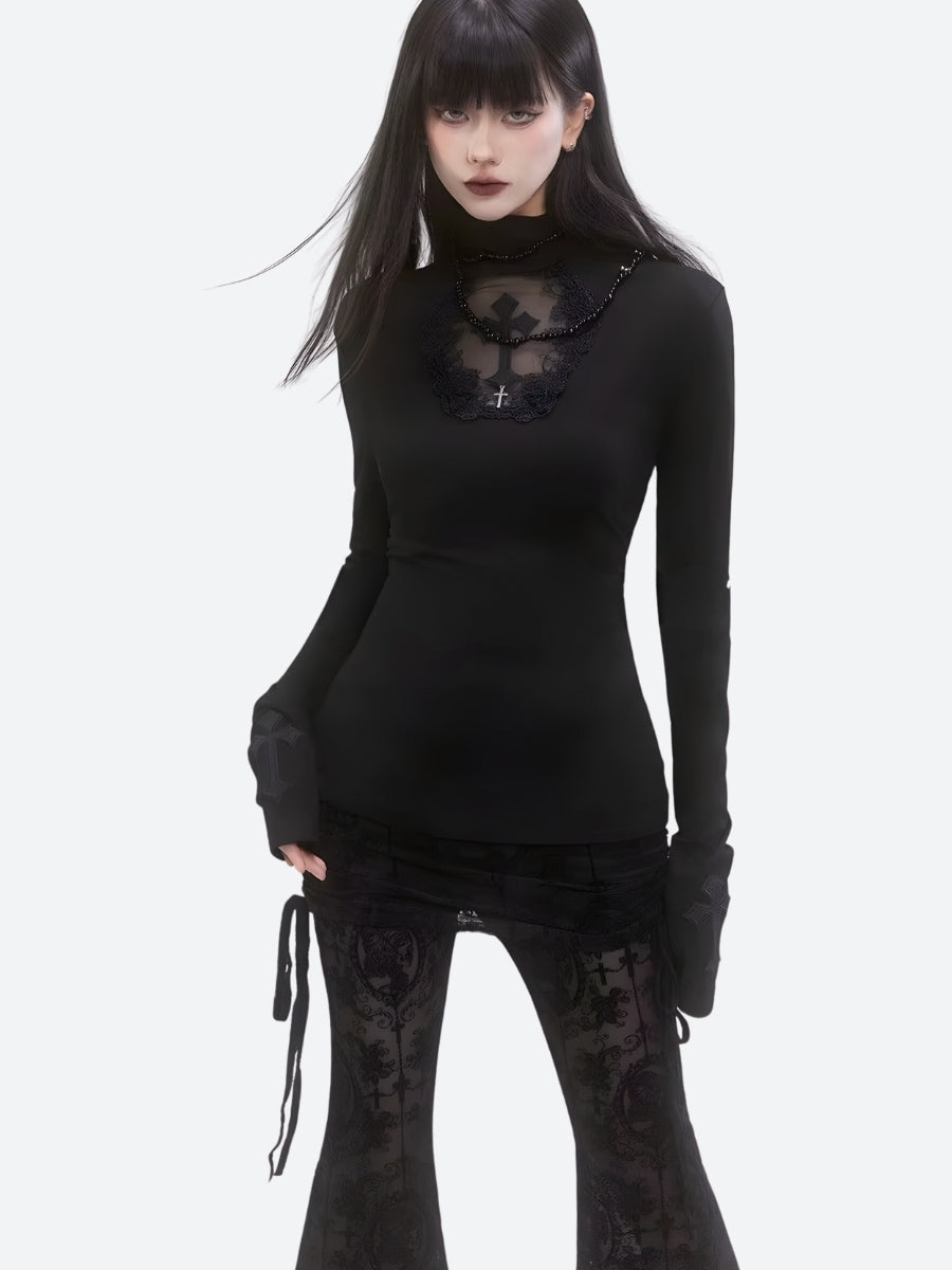 Goth Cross Top Goth Cross Top