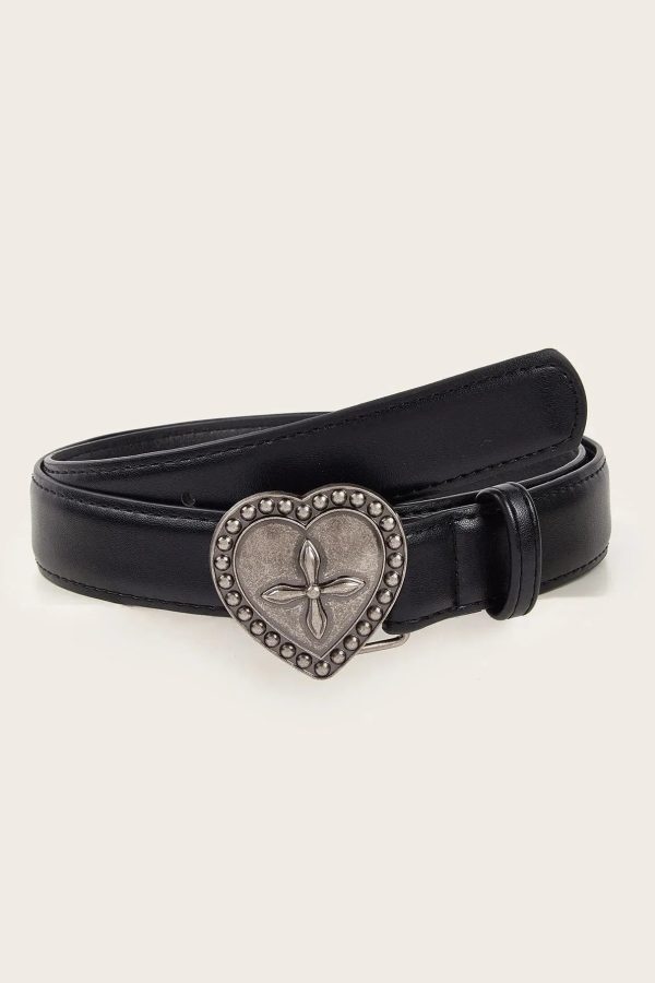 Goth Heart & Cross Belt
