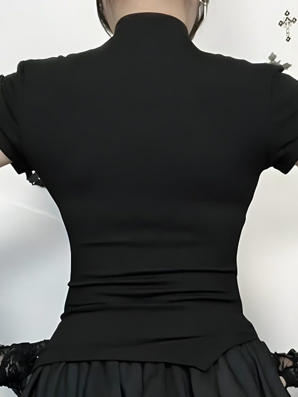 Goth Heart & Cross Top