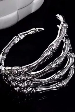 Goth Skeleton Hand Accessory