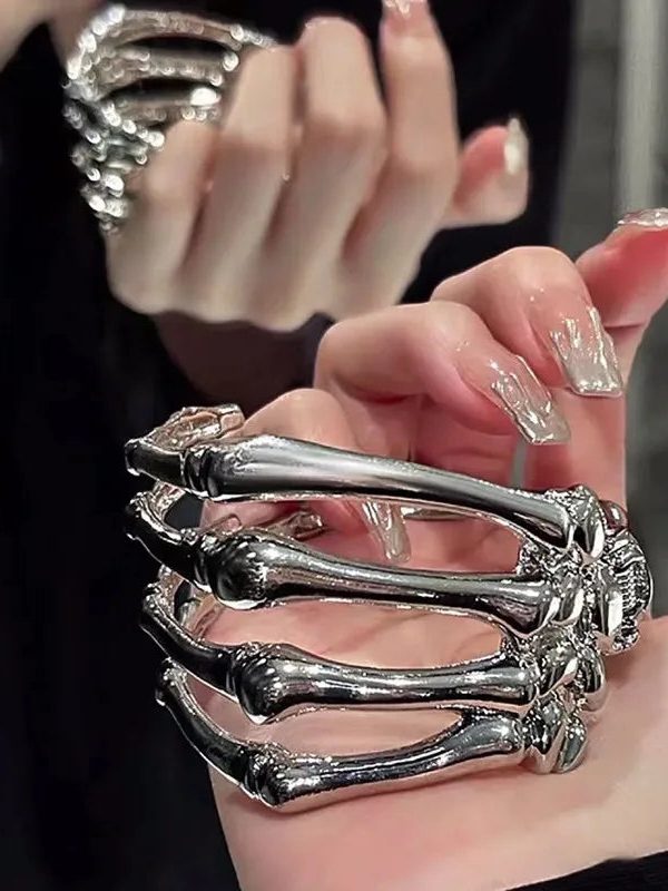 Goth Skeleton Hand Accessory