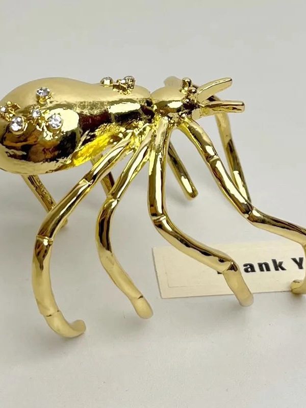 Goth Spider Bracelet & Ring