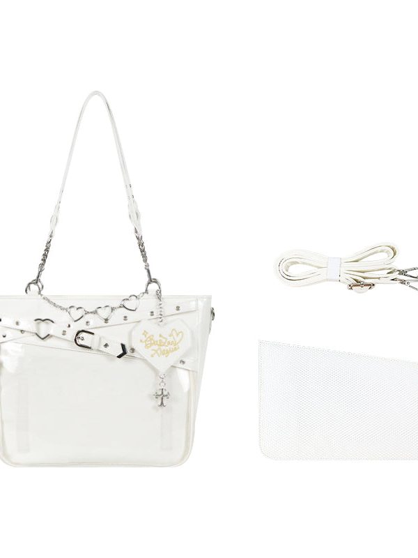 Gothic Black Large Capacity Tote Ita Bag