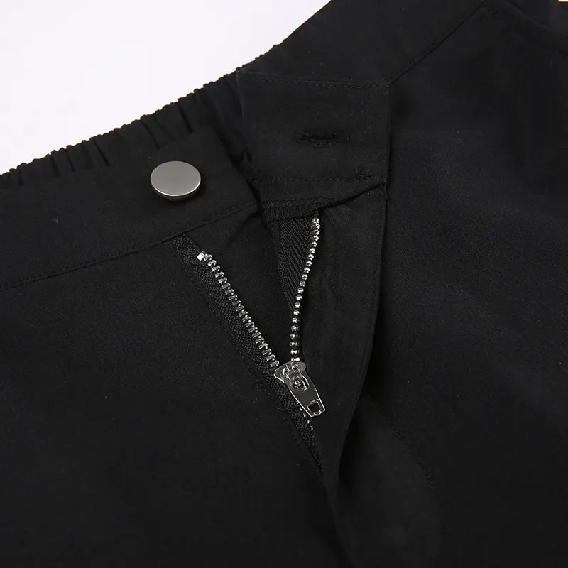 Gothic Lace Up Flare Pants Gothic Lace Up Flare Pants