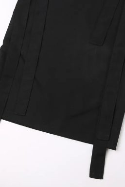 Gothic Lace Up Flare Pants