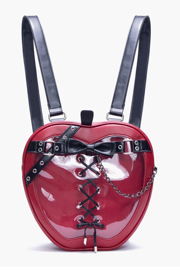 Gothic Style Apple-Shaped Ita Backpack