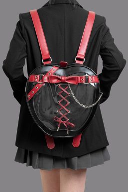Gothic Style Apple-Shaped Ita Backpack