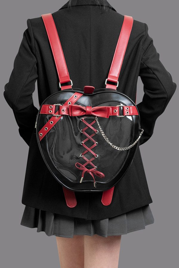 Gothic Style Apple-Shaped Ita Backpack
