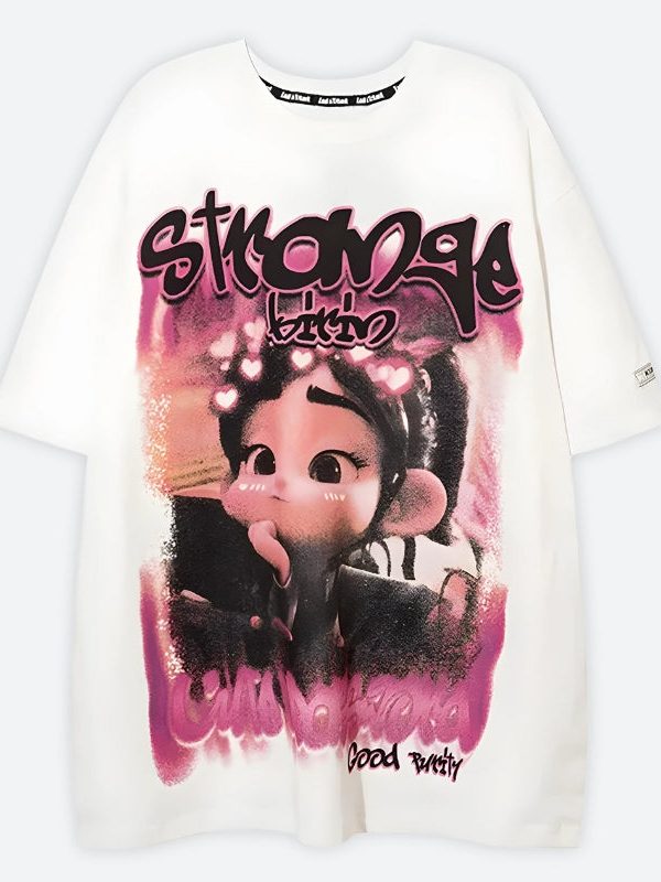 Graffiti Strange Graphic Tee