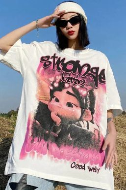 Graffiti Strange Graphic Tee
