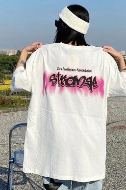 Graffiti Strange Graphic Tee