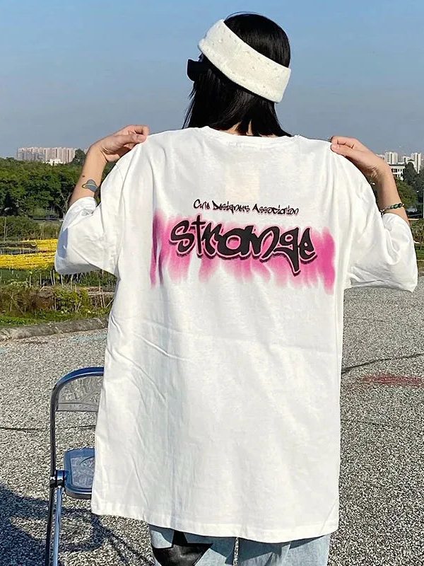 Graffiti Strange Graphic Tee