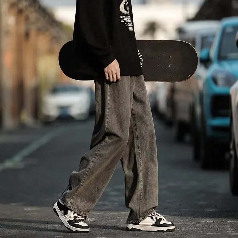 Graphic Baggy Jeans Graphic Baggy Jeans