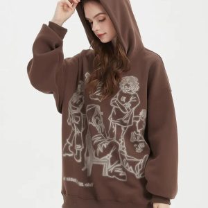 Graphic Printed Hoodie