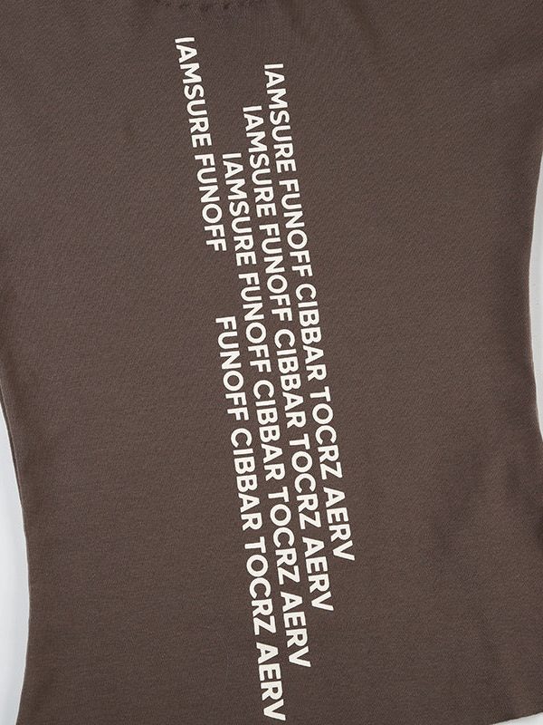 Graphic Printed Slim Fit Top