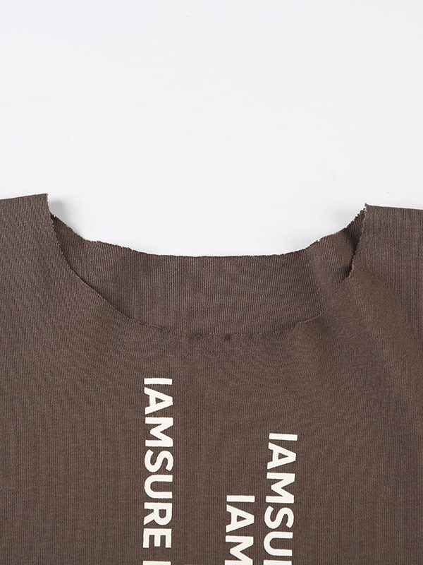 Graphic Printed Slim Fit Top