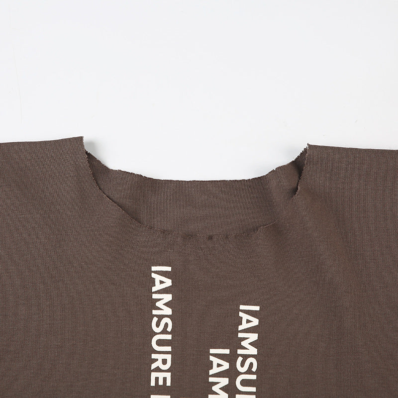 Graphic Printed Slim Fit Top Graphic Printed Slim Fit Top