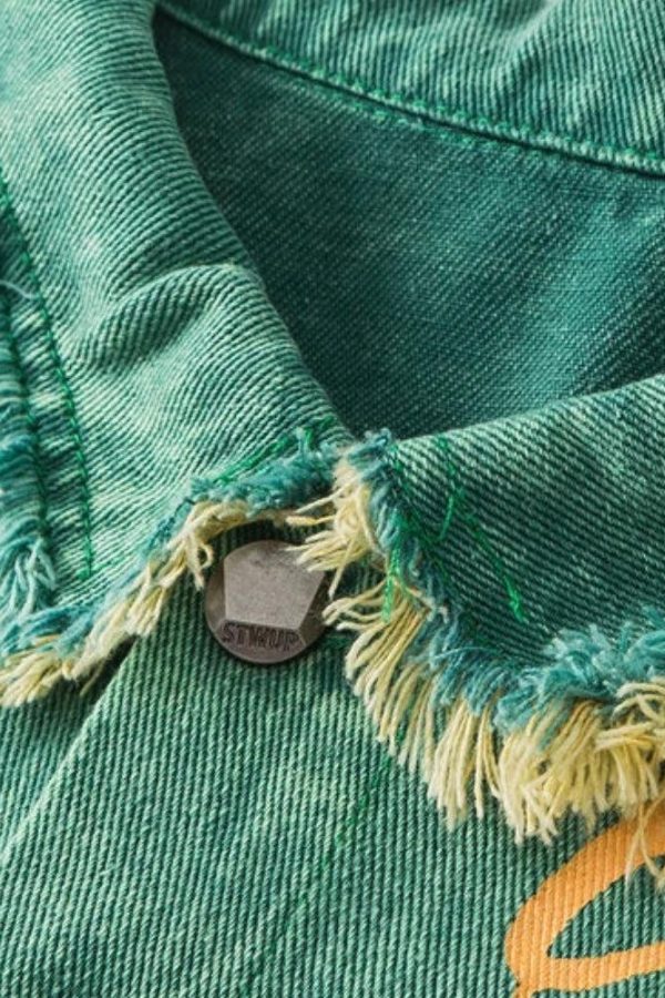 Green Denim Jacket