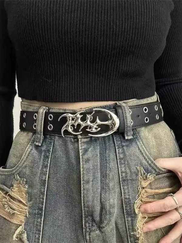 Grommet Buckle Belt