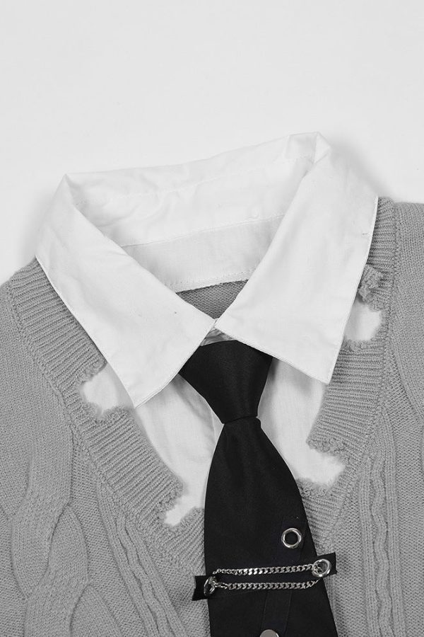 Grunge Academia Sweater