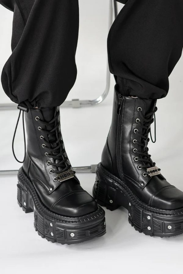 Grunge Ankle Boots