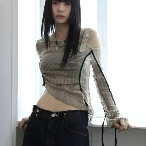 Grunge Asymmetrical Top