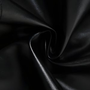 Grunge Belted Faux Leather Tube Top