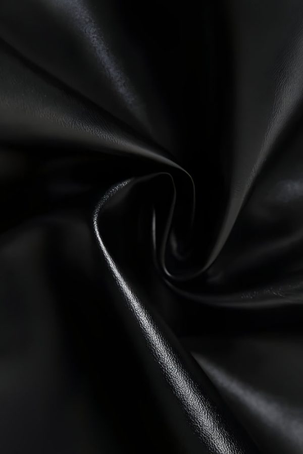 Grunge Belted Faux Leather Tube Top