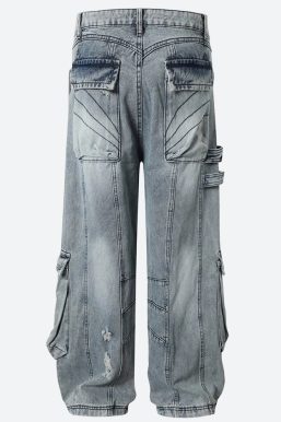 Grunge Cargo Jeans