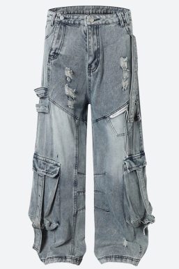 Grunge Cargo Jeans