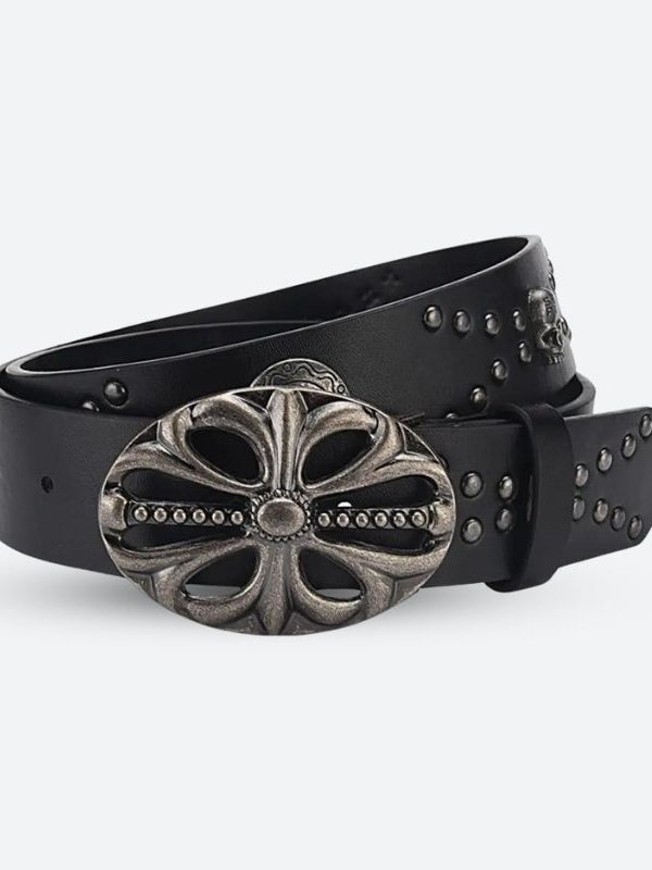 Grunge Cross Buckle Belt