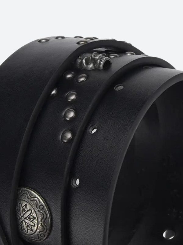 Grunge Cross Buckle Belt