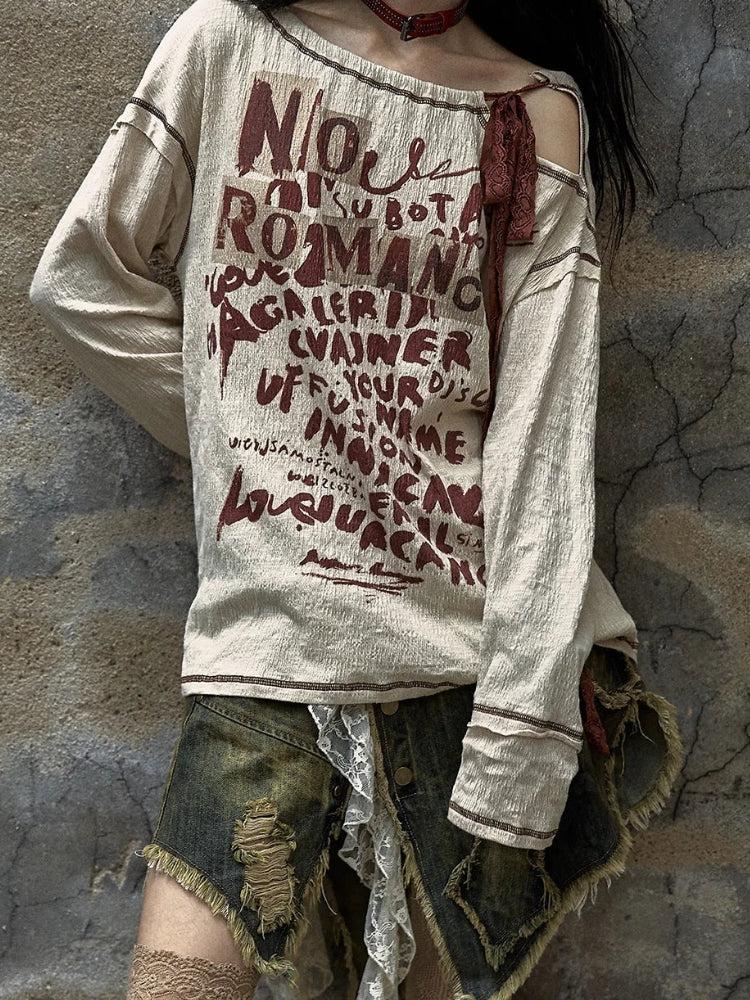 Grunge Cut Out Top Grunge Cut Out Top