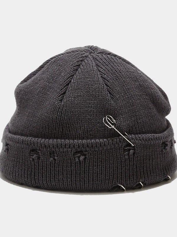 Grunge Distressed Beanie