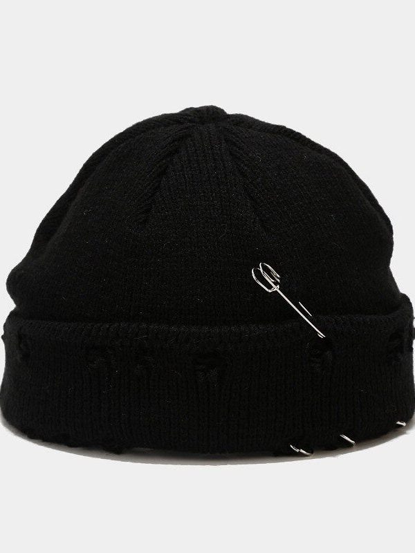 Grunge Distressed Beanie