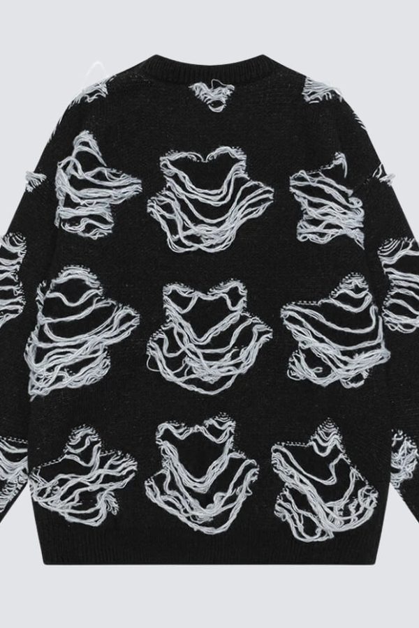 Grunge Distressed Sweater