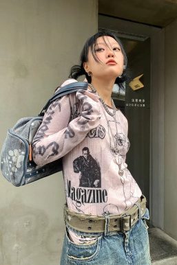 Grunge Harajuku Top