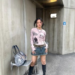 Grunge Harajuku Top