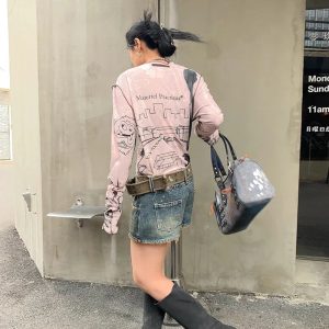 Grunge Harajuku Top