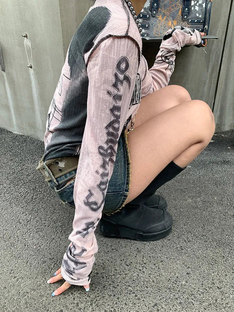 Grunge Harajuku Top Grunge Harajuku Top