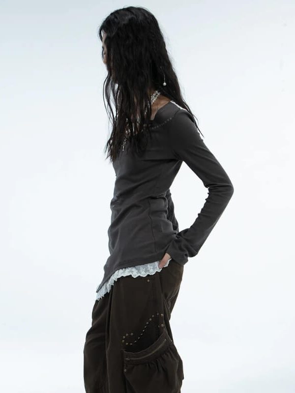 Grunge Patchwork Tee