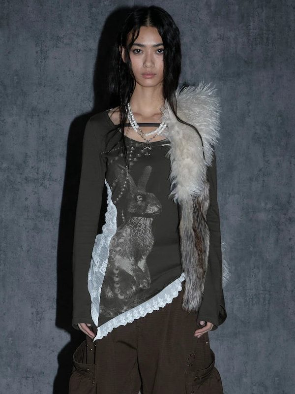 Grunge Patchwork Tee