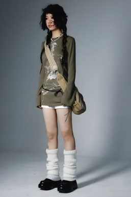 Grunge Rope Belted Top