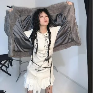 Grunge Rope Belted Top